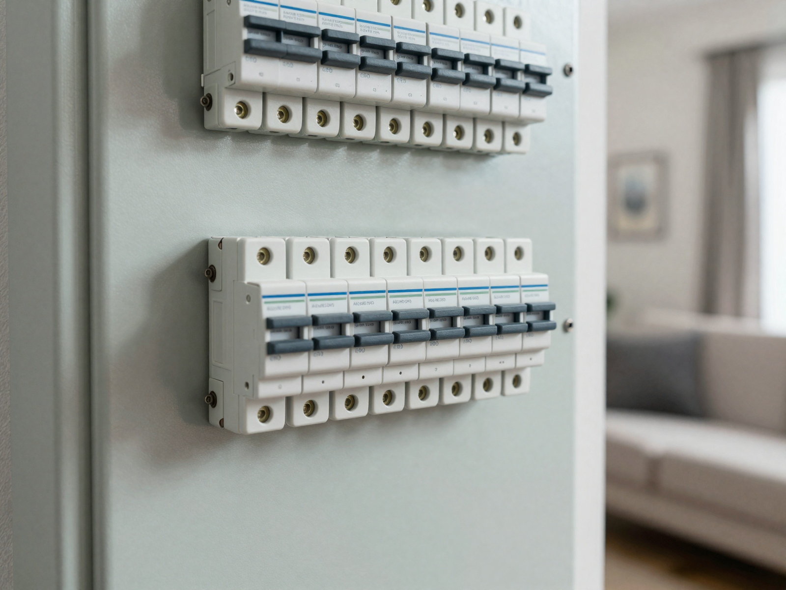 Modern electrical panel upgrade